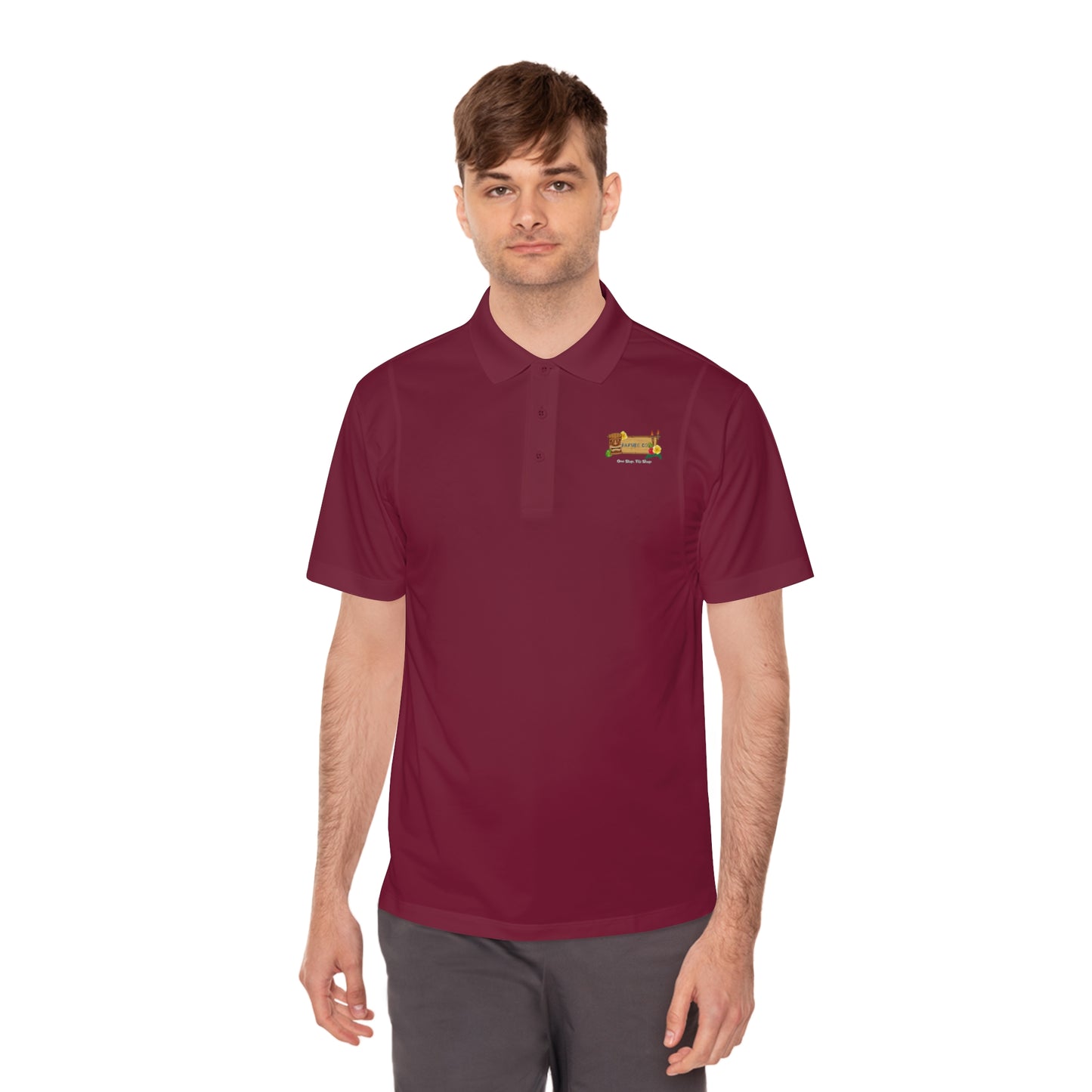 Men's Sport Polo Shirt - Stylish Athletic Wear for Active Lifestyles