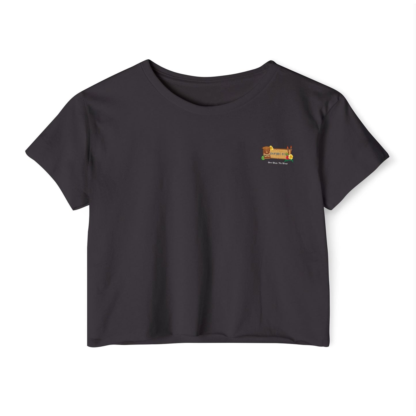 Tropical Vibe Women's Festival Crop Top - Bayside Co.
