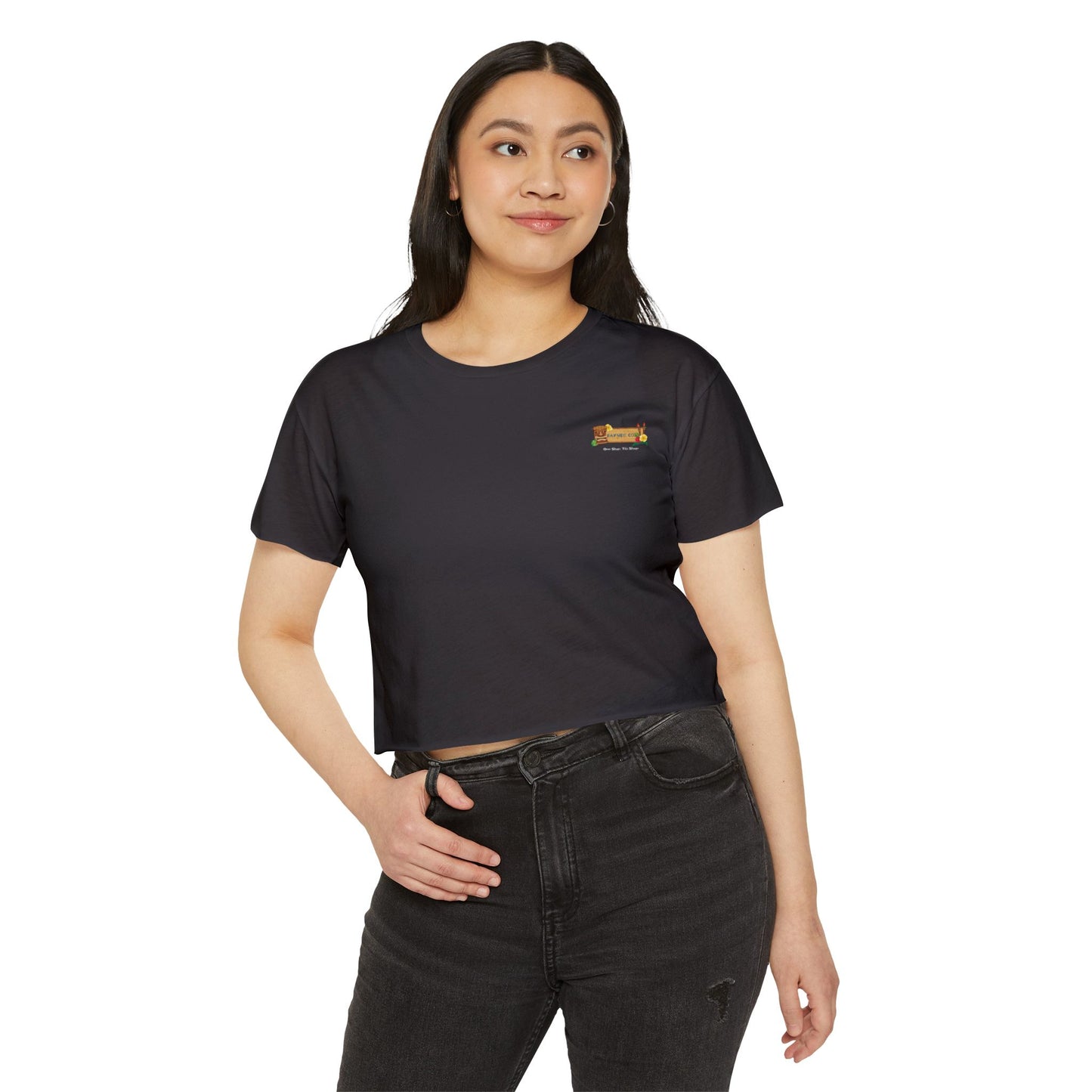 Tropical Vibe Women's Festival Crop Top - Bayside Co.