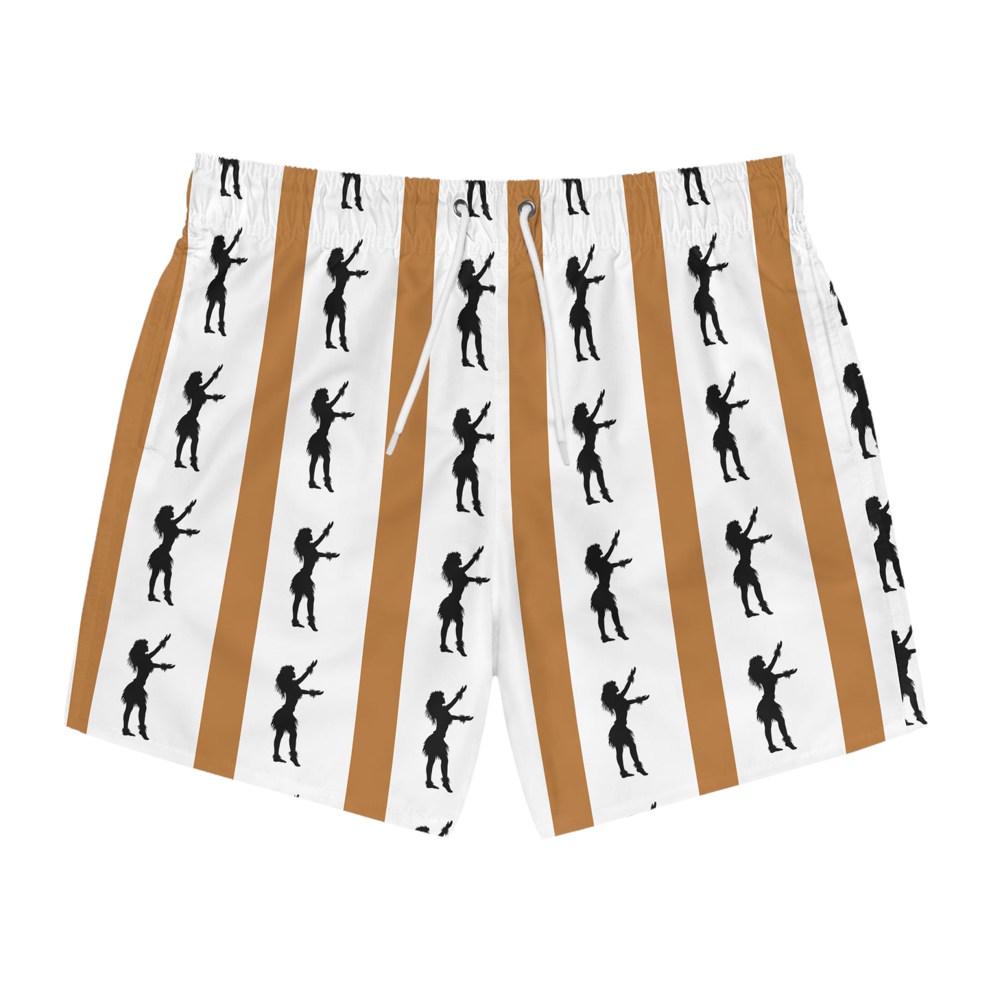 Men's Bathing Suit with Hulu Girl Design