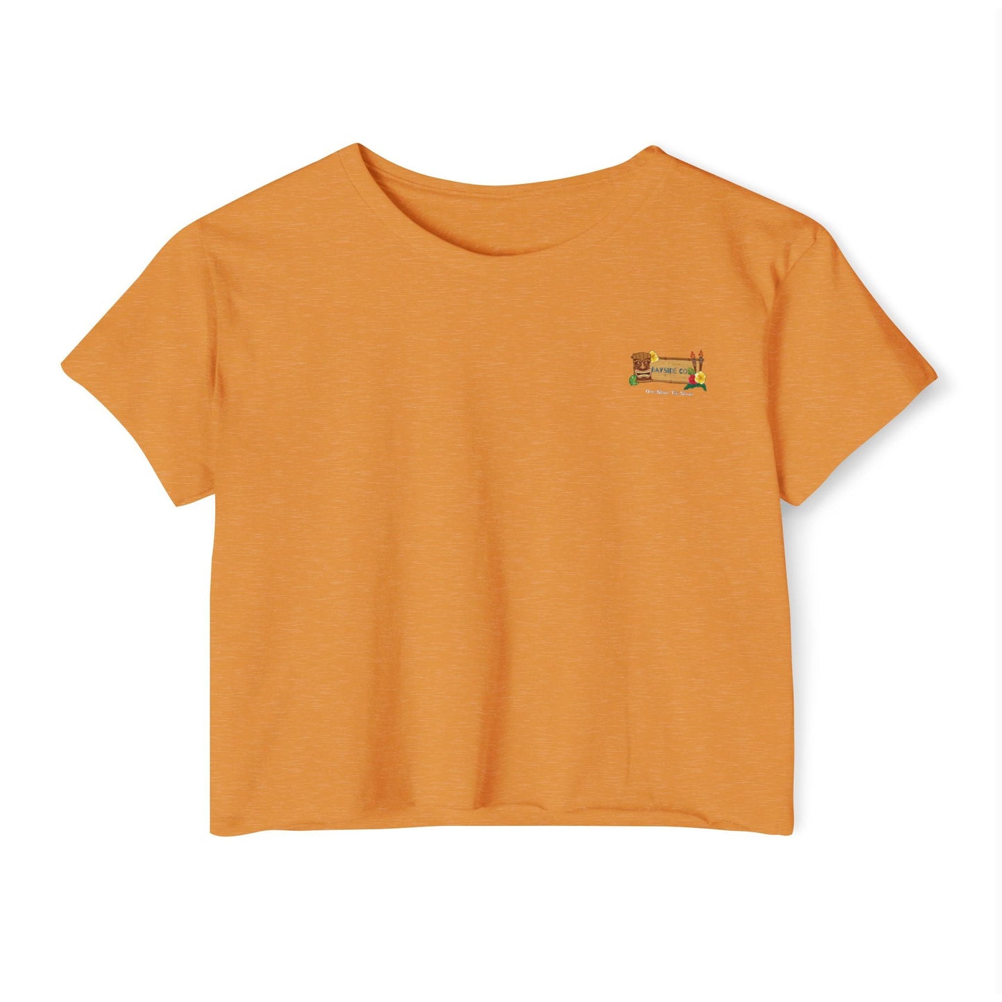 Tropical Vibe Women's Festival Crop Top - Bayside Co.