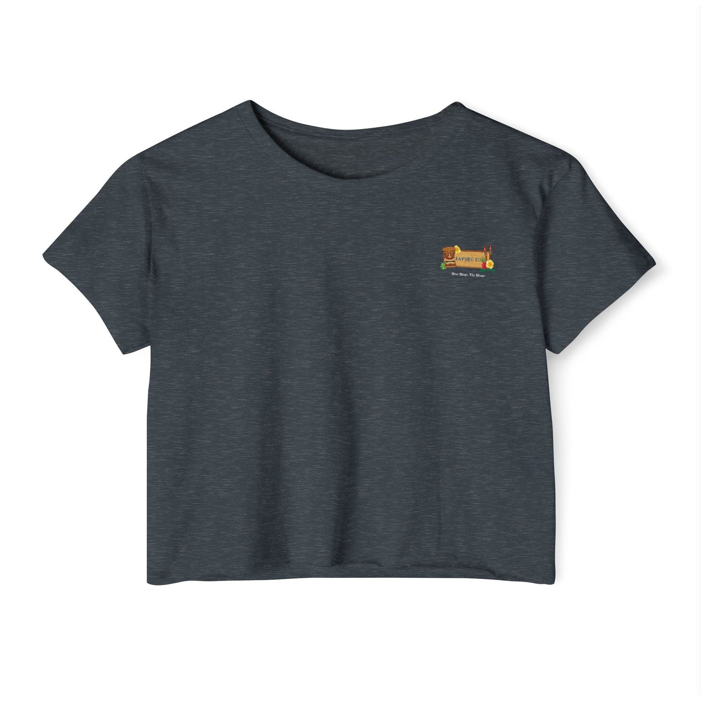Tropical Vibe Women's Festival Crop Top - Bayside Co.