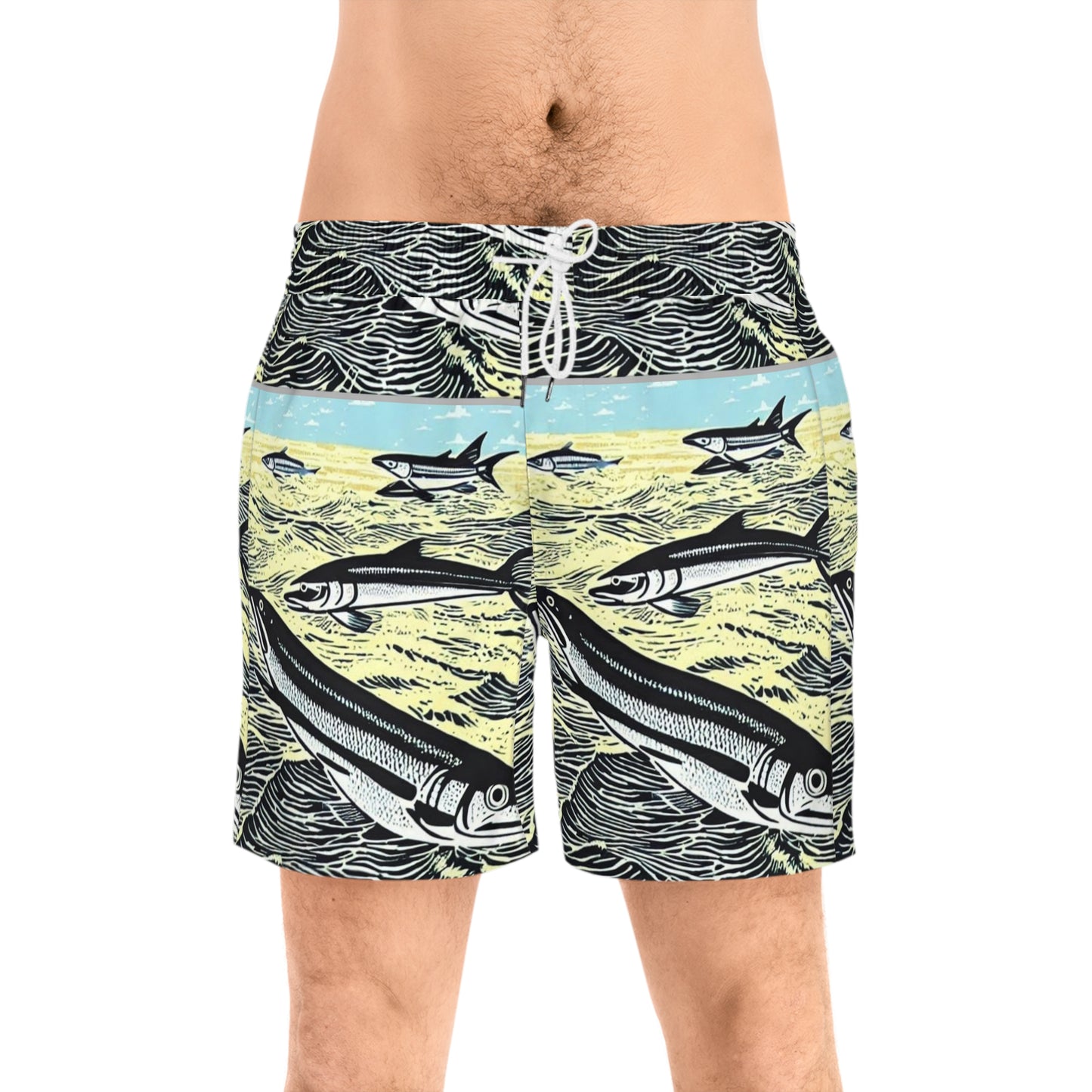 Men's Mid-Length Swim Shorts