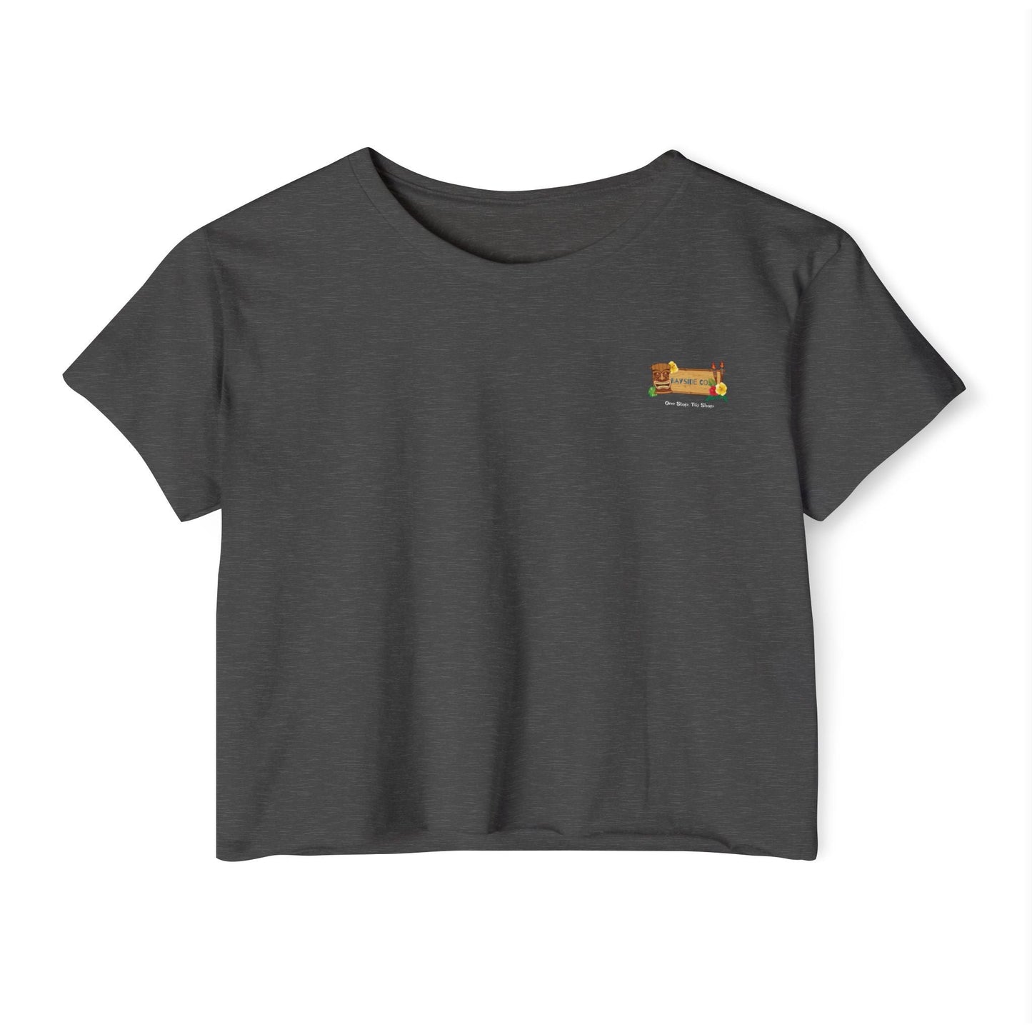Tropical Vibe Women's Festival Crop Top - Bayside Co.