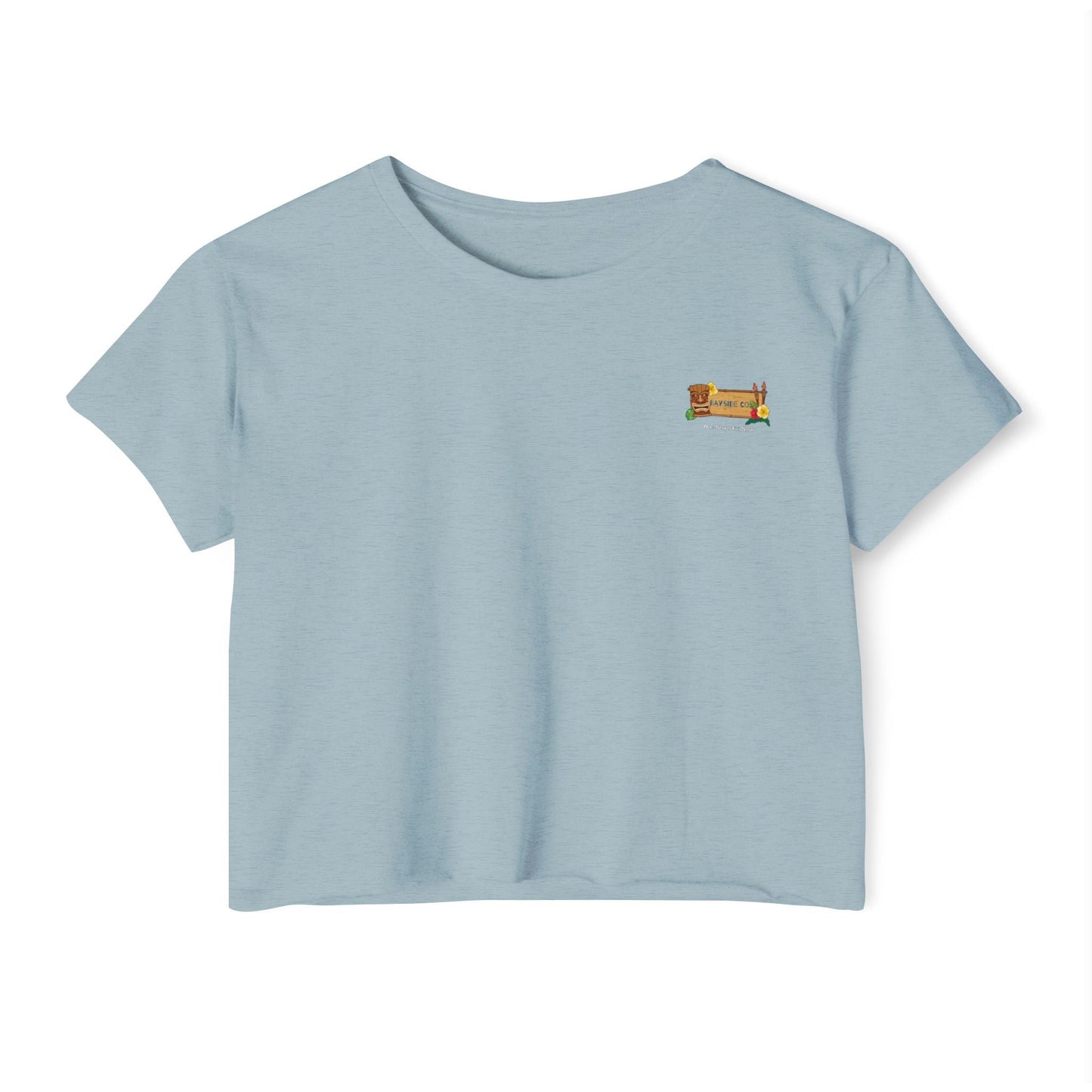 Tropical Vibe Women's Festival Crop Top - Bayside Co.