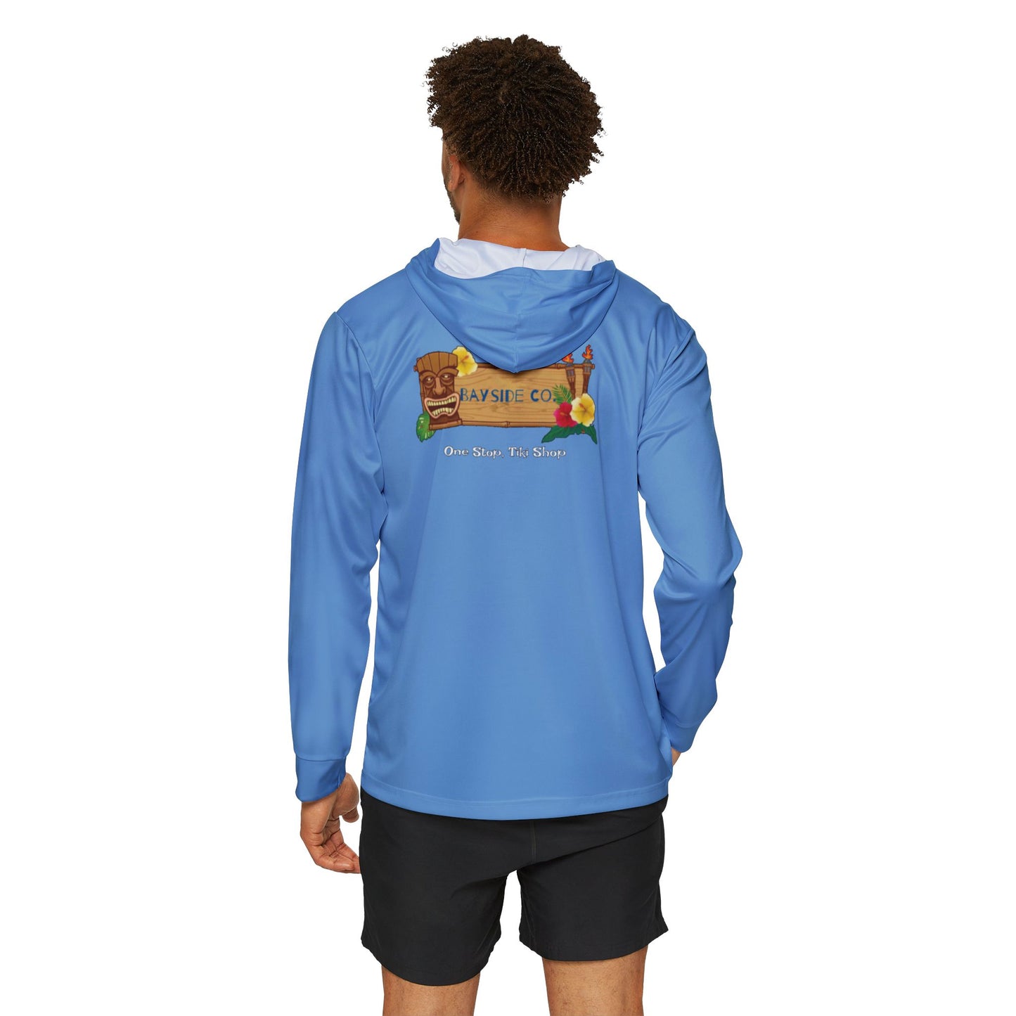 Men's Sports Hoodie - Bayside Cove Theme