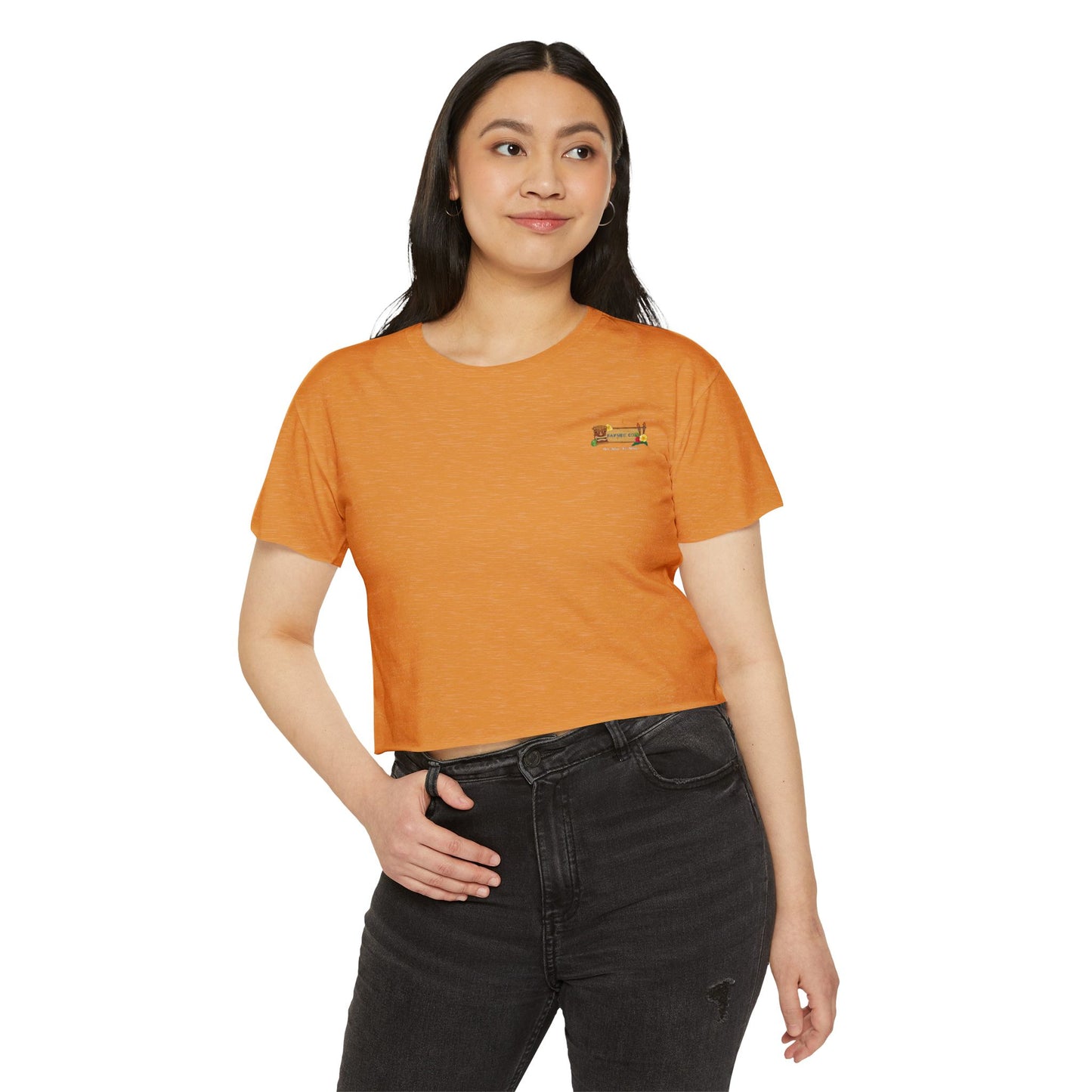 Tropical Vibe Women's Festival Crop Top - Bayside Co.